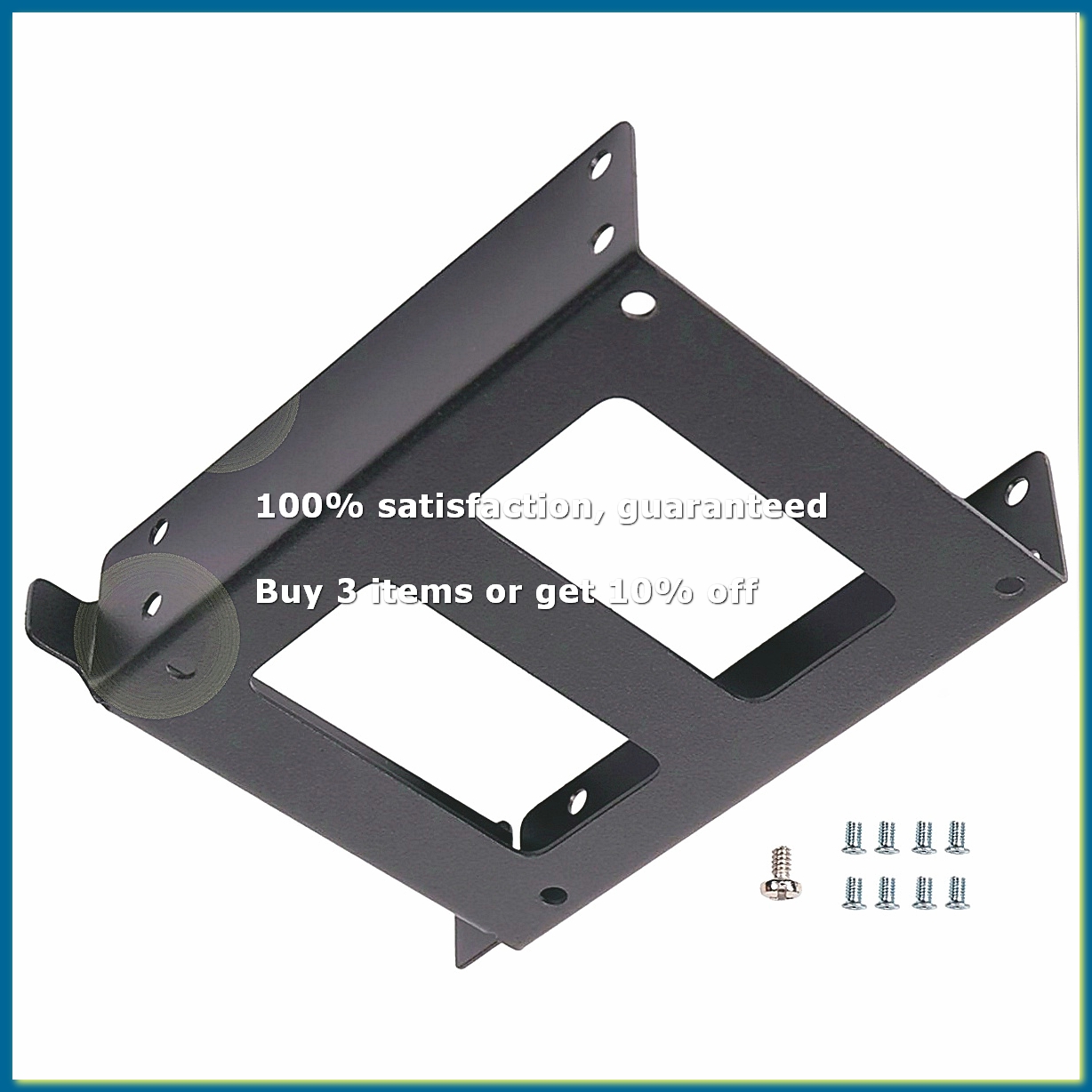 Sata Ssd - حامل تثبيت خلفي لفتحة PCI مقاس