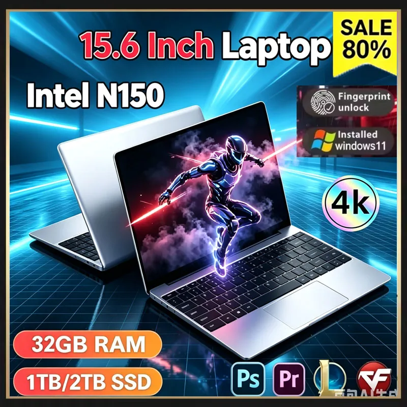 Ssd 2Tb - لابتوب 2026 شائع، نحيف ومحمول، بشاشة