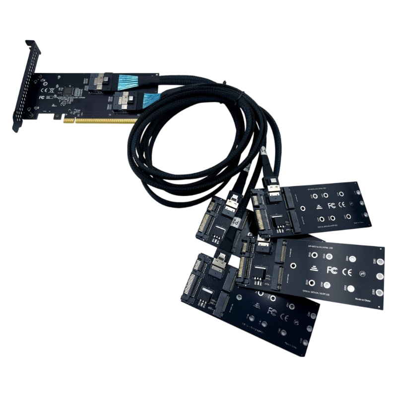 بطاقة محول جديدة PCIe X16 SFF‑ - مراجعة Memory Card Ssd وسعره