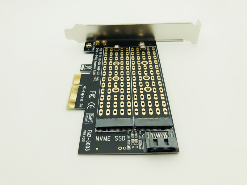 M.2 NVMe SSD NGFF إلى بكيي X4  - مراجعة Memory Card Ssd وسعره