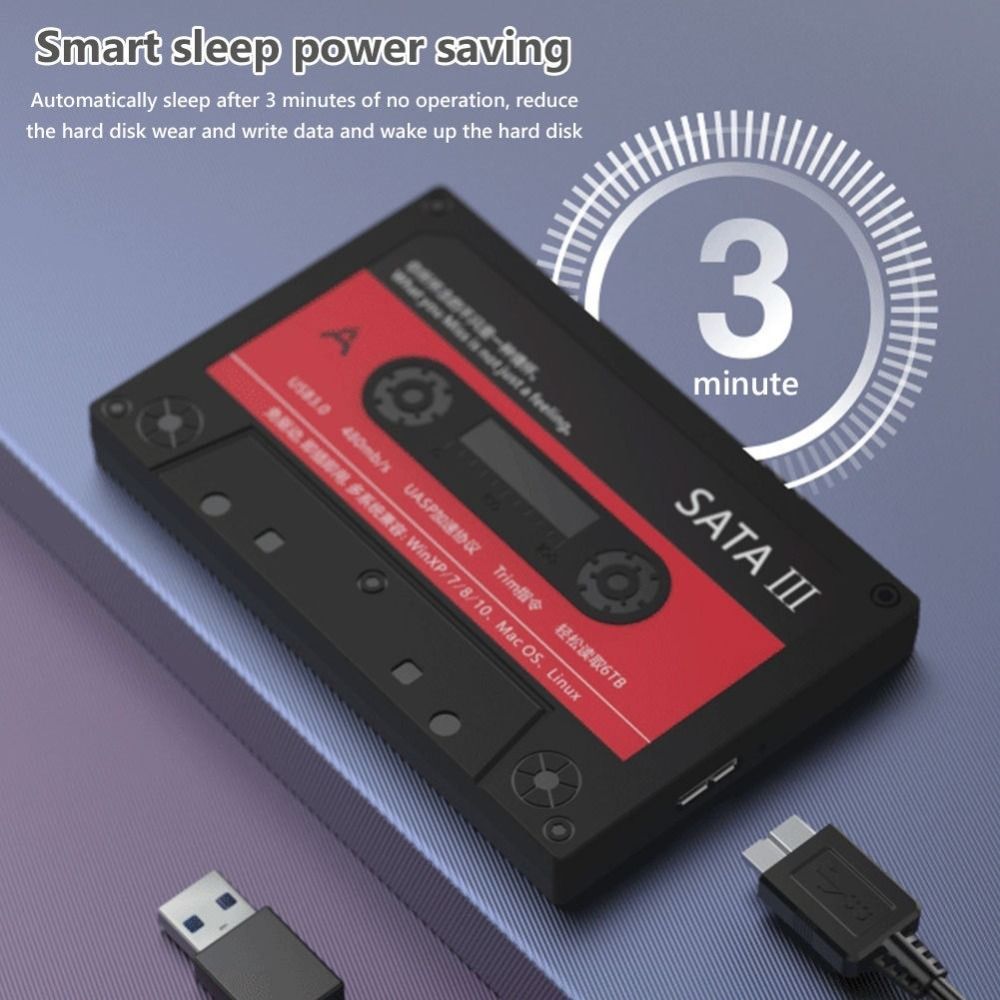 علبة قرص صلب خارجي جديدة مقاس  - مراجعة Sata Ssd وسعره