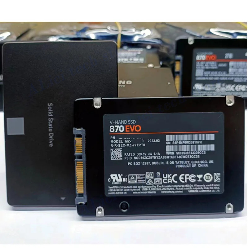 SSD الأصلي لسامسونج 870EVO محر - مراجعة Samsung Ssd وسعره