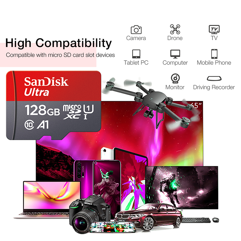 TFcard 64GB 16GB 32GB بطاقة ال - مراجعة Memory Card Ssd وسعره