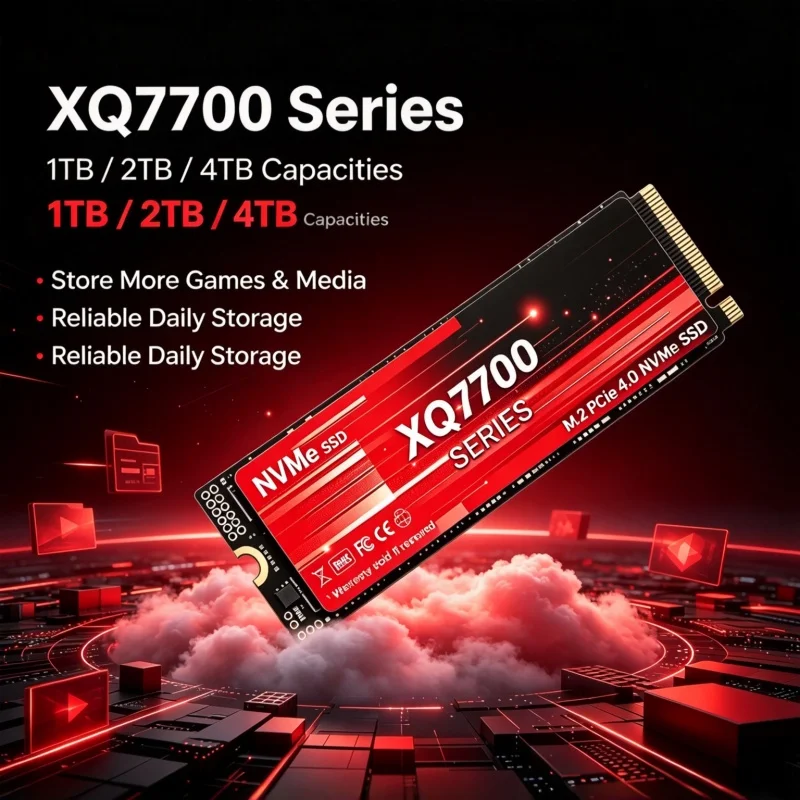 قرص تخزين صلب XQ7700 M2 PCIe4. - مراجعة Ssd 500Gb وسعره