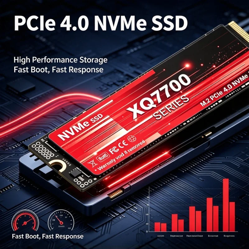 قرص تخزين صلب XQ7700 M2 PCIe4. - مراجعة Ssd 500Gb وسعره