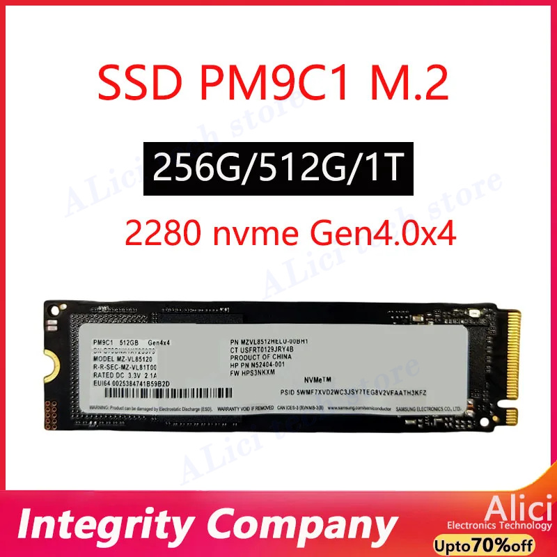الأصلي ينطبق سامسونج PM9C1 /PM - مراجعة Samsung Ssd وسعره