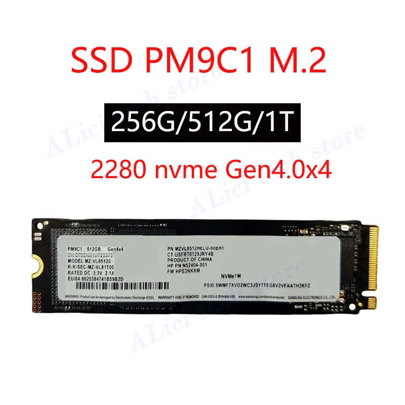 الأصلي ينطبق سامسونج PM9C1 /PM - مراجعة Samsung Ssd وسعره