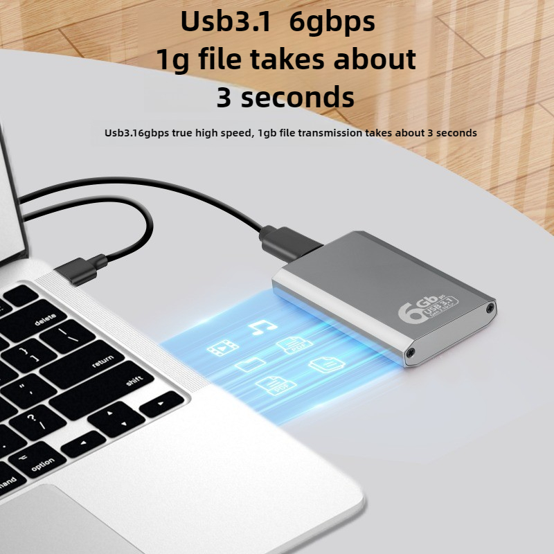 علبة SSD من نوع MSATA إلى USB  - مراجعة Ssd 2Tb وسعره