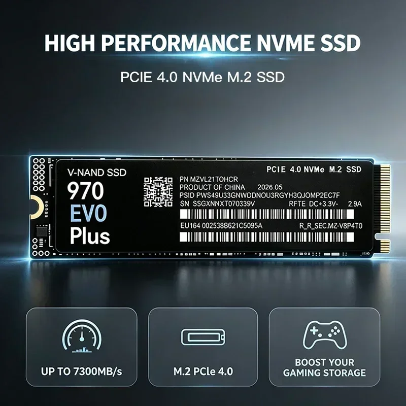 970 EVO Plus 7300 ميجابايت/ثان - مراجعة Samsung Ssd وسعره