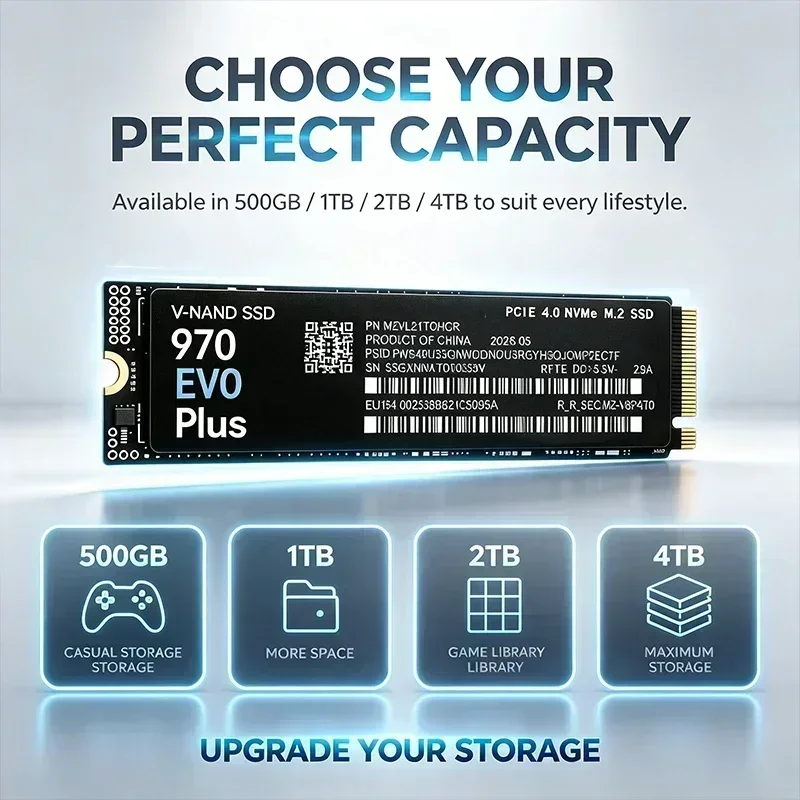 970 EVO Plus 7300 ميجابايت/ثان - مراجعة Samsung Ssd وسعره