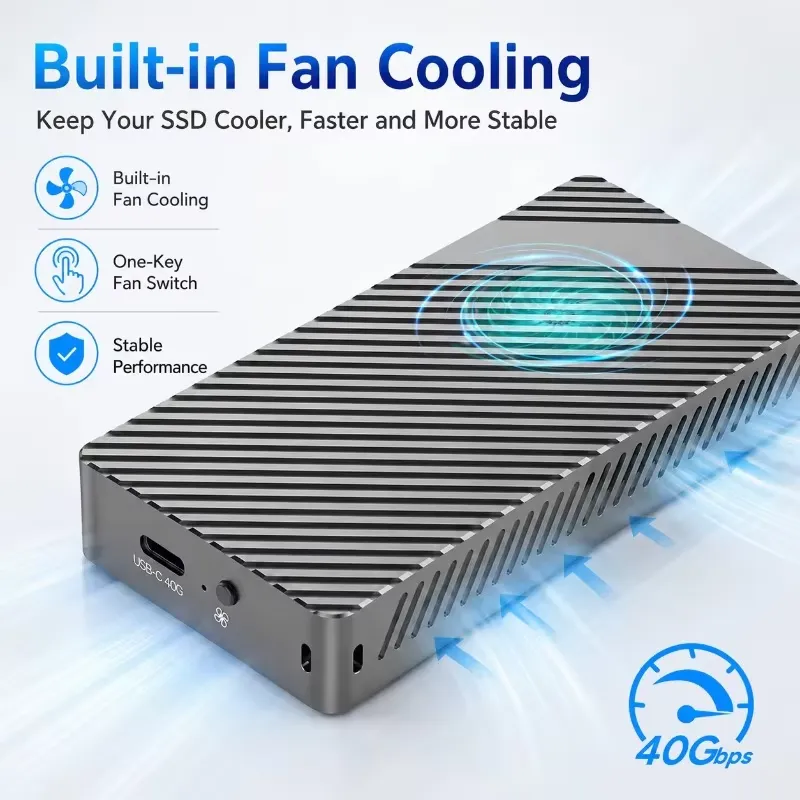 علبة AP01 لـ M.2 SSD مع تبريد  - مراجعة Sata Ssd وسعره